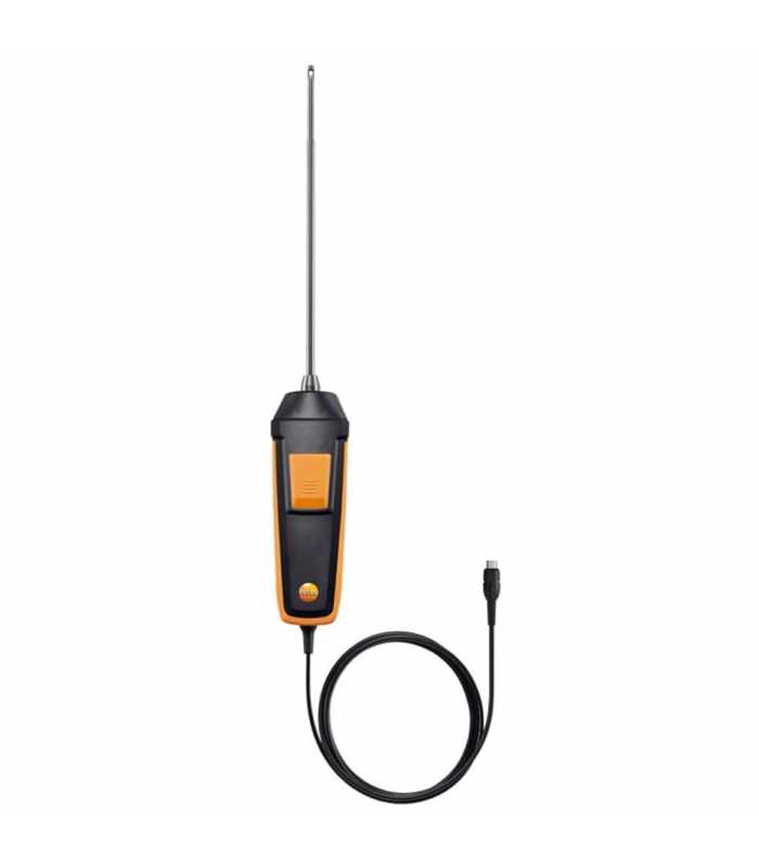 Testo 06180072 [0618 0072] Robust, Fast-Reaction, Digital Air Probe with Pt100 Sensor, -148 to 752 °F (-100 to 400 °C)